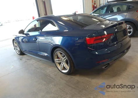 2018 Audi A5 2.0T Premium z USA, uszkodzony, nr VIN WAUTNAF57JA003882